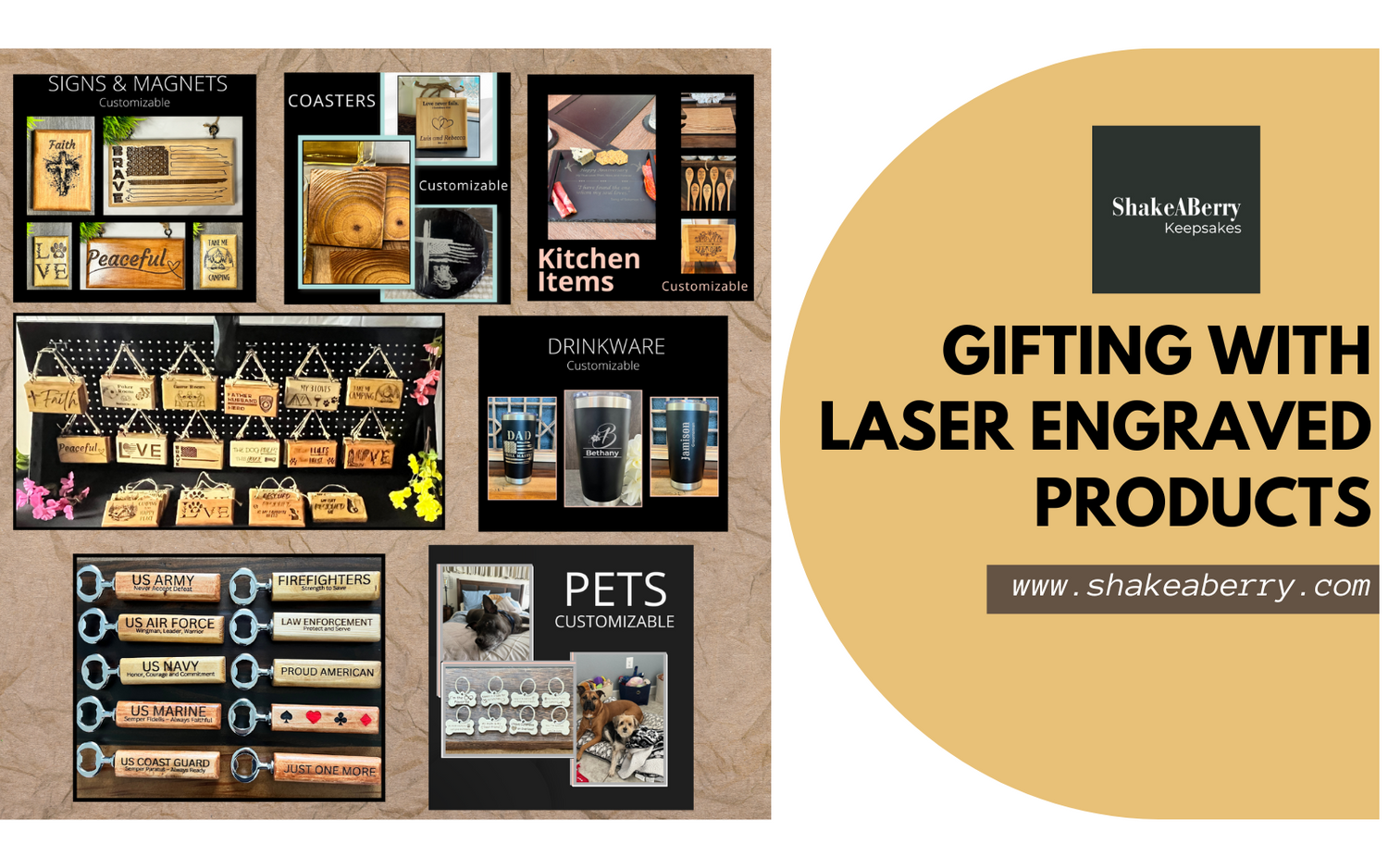 The Beauty and Benefits of Laser Engraved Gifts: Personalized Keepsakes for Your Friends and Family that Fit Every Occasion