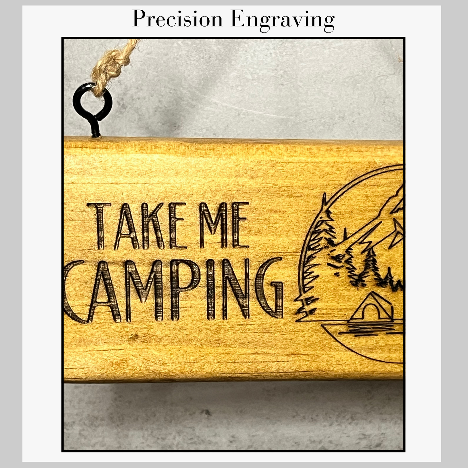 Engraved Camping Signs - Take Me Camping