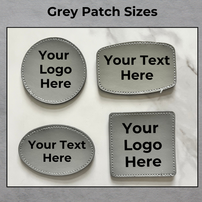 Custom Laser Engraved Iron-On Patches for Hats and Jackets