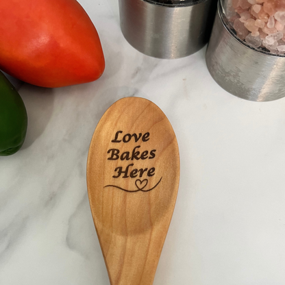 Decorative Spoon Engraved Wooden Spoon Engraved Spoon for Friends