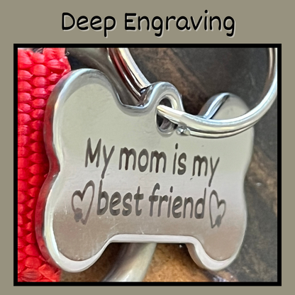 Deep Engraved Dog Tag Deep Engraved Cat Tag Personalized Tag for Pet